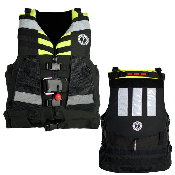 Mustang Swift Water Rescue Vest - Fluorescent Yellow/Green/Black - Universal [MRV15002-251-0-206] - Image 1