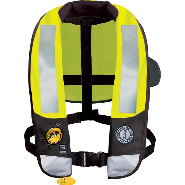 Mustang HIT High Visibility Inflatable PFD - Fluorescent Yellow/Green - Automatic/Manual [MD3183T3-239-0-202] - Image 1