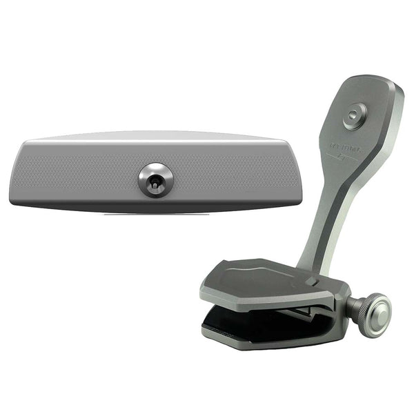 PTM Watersports Mirror/Bracket Kit w/VR-140 Elite Mirror  ZXR-300 (Titanium Grey) [P12848-1300TEBGR] - Image 1