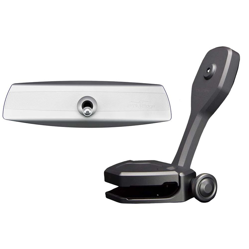PTM Watersports Mirror/Bracket Kit w/VR-140 Elite Mirror  ZXR-360 (Titanium Grey) [P12848-1360TEBGR]