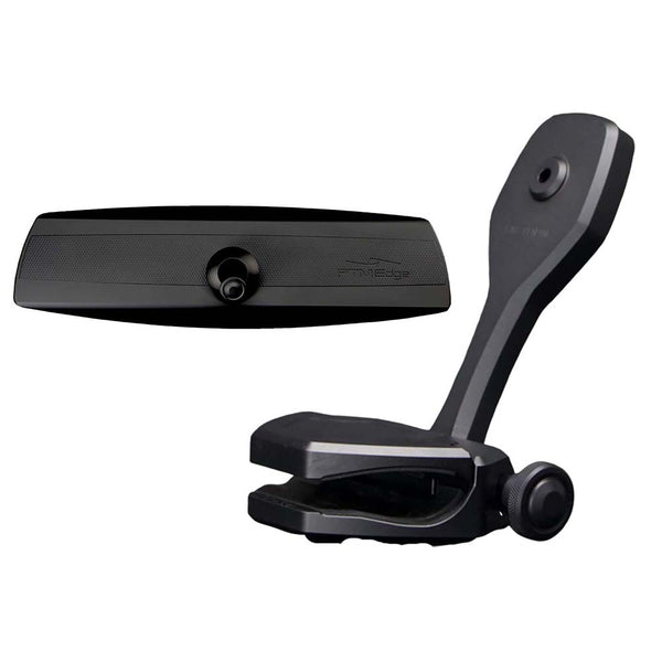 PTM Watersports Mirror/Bracket Kit w/VR-140 Elite Mirror  ZXR-361 (Black) [P12848-1361TEBBK] - Image 1