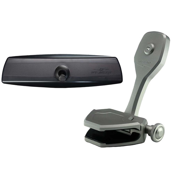 PTM Watersports Mirror/Bracket Kit w/VR-140 PRO Mirror  ZXR-300 (Titanium Grey) [P12848-2300TEBGR] - Image 1