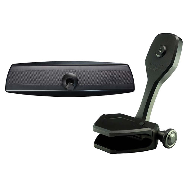 PTM Watersports Mirror/Bracket Kit w/VR-140 PRO Mirror  ZXR-300 (Black) [P12848-2300TEBBK] - Image 1
