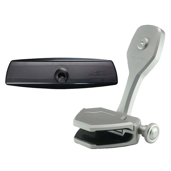 PTM Watersports Mirror/Bracket Kit w/VR-140 PRO Mirror  ZXR-360 (Silver) [P12848-2360TEBCL] - Image 1