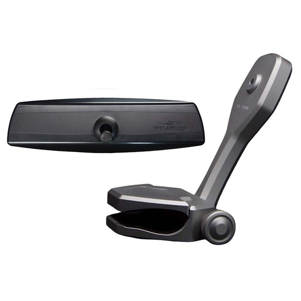 PTM Watersports Mirror/Bracket Kit w/VR-140 PRO Mirror  ZXR-361 (Titanium Grey) [P12848-2361TEBGR] - Image 1