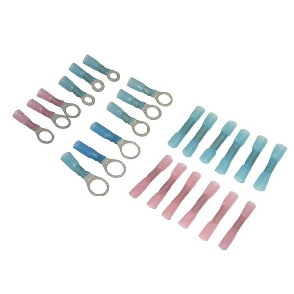T-H Marine Heat Shrink Terminal Connector Kit *24-Piece [BE-EL-51047-DP] - Image 1