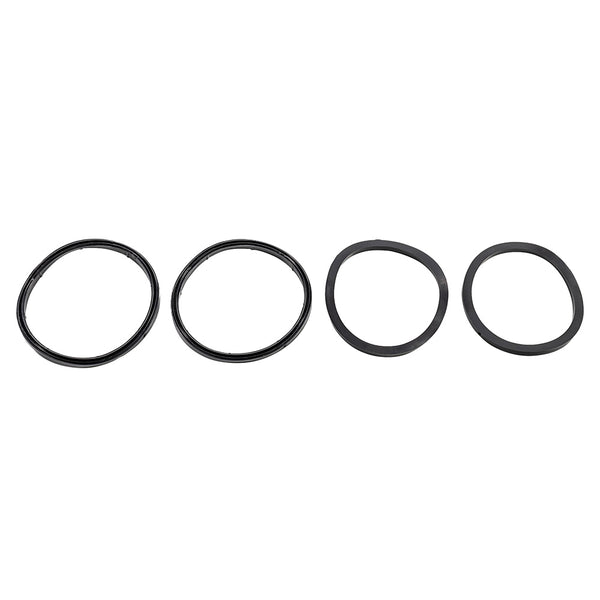 Camco Sewer Hose Fitting Gaskets f/Bayonets  Elbows - 2 of Each Type [39834] - Image 1