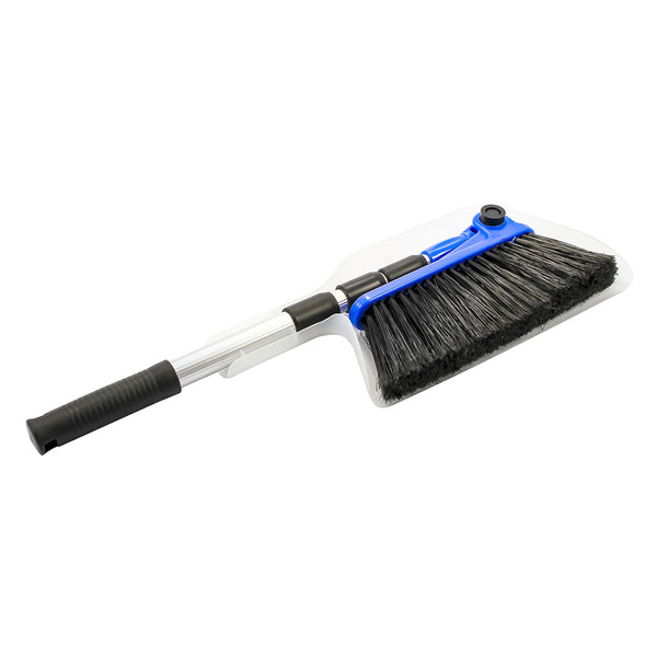 Camco RV Broom  Dustpan - Bilingual [43623] - Image 1