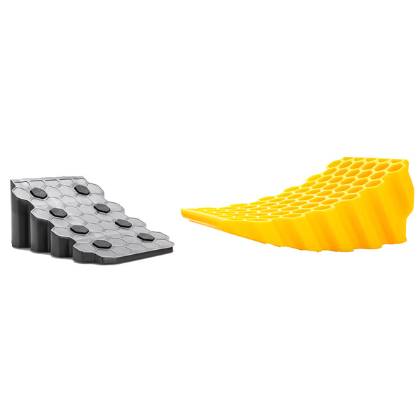 Camco Curved Leveler  Wheel Chock [44423] - Image 3