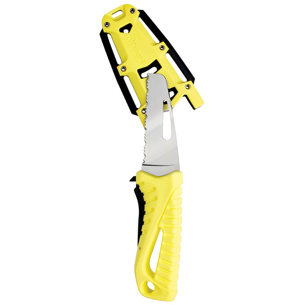 Wichard Offshore Rescue Knife Fixed Blade - Fluorescent [10192W] - Image 1