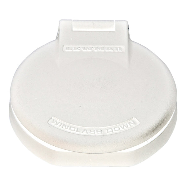 Lewmar Deck Foot Switch - Windlass Down - White Plastic [68000918] - Image 1