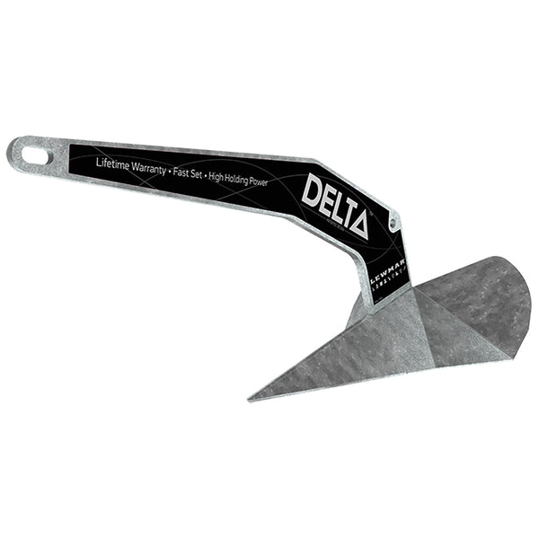 Lewmar Delta Anchor - Galvanized - 9lb  [0057404] - Image 1