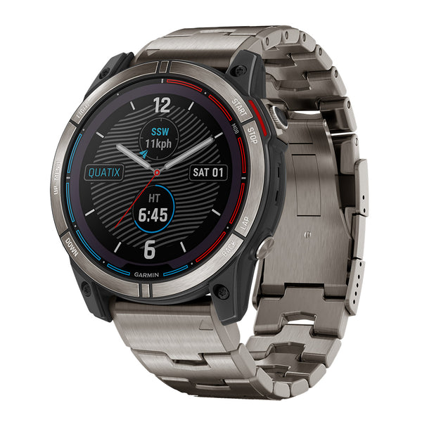 Garmin quatix 7 - Solar Edition Marine GPS Smartwatch w/Solar Charging [010-02541-60] - Image 1