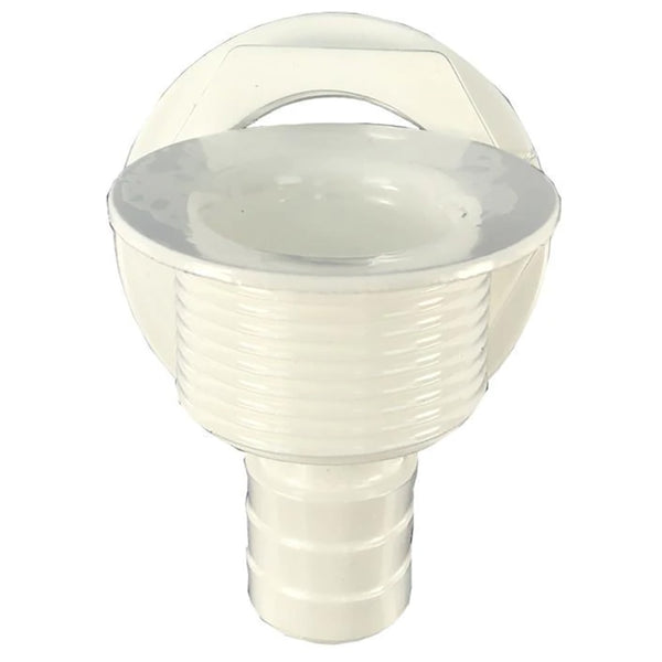 T-H Marine Straight Barbed All-Purpose Drain - White [APD-2-DP] - Image 1