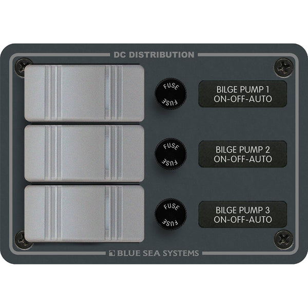 Blue Sea 8665 Contura 3 Bilge Pump Control Panel 8665