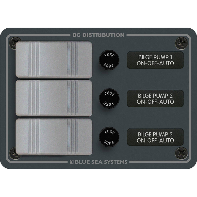 Blue Sea 8665 Contura 3 Bilge Pump Control Panel  [8665]