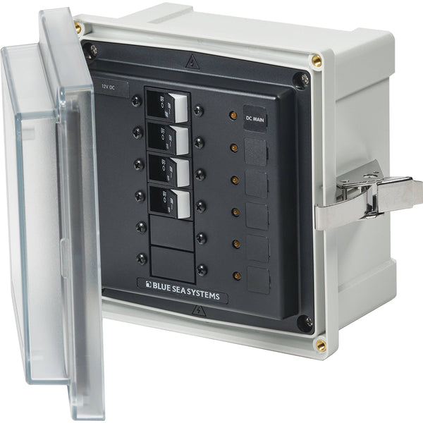 Blue Sea 3135 - SMS Panel Enclosure w/UL Main  3 Branch (12/24V) - 12/24V DC [3135] - Image 1