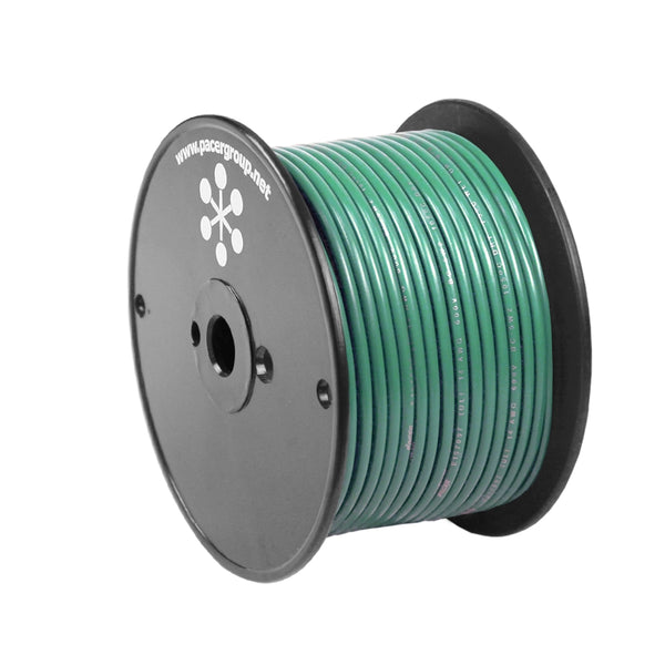 Pacer Green 18 AWG Primary Wire - 100  [WUL18GN-100] - Image 1