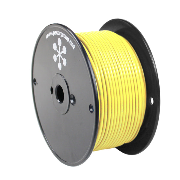 Pacer Yellow 18 AWG Primary Wire - 250  [WUL18YL-250] - Image 1