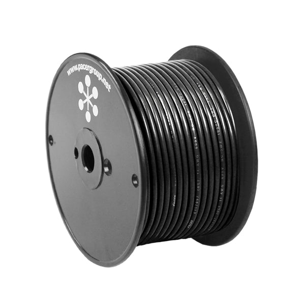 Pacer Black 16 AWG Primary Wire - 100  [WUL16BK-100] - Image 1