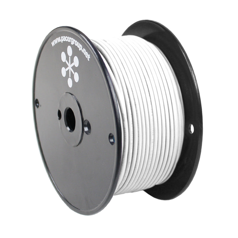 Pacer White 16 AWG Primary Wire - 250  [WUL16WH-250]