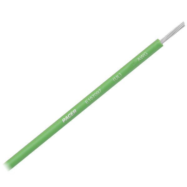 Pacer Light Green 14 AWG Primary Wire - 25 [WUL14LG-25] - Image 1