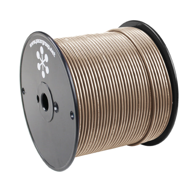 Pacer Tan 14 AWG Primary Wire - 500 [WUL14TN-500] - Image 1