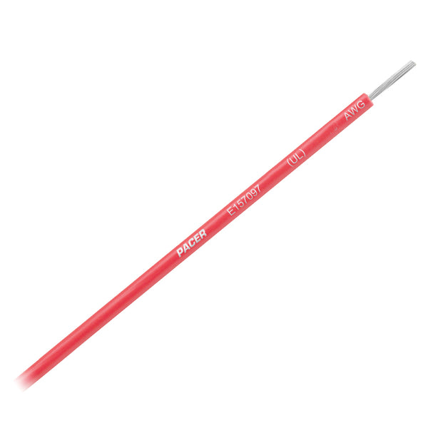 Pacer Red 12 AWG Primary Wire - 25  [WUL12RD-25] - Image 1