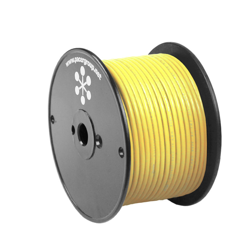 Pacer Yellow 12 AWG Primary Wire - 100  [WUL12YL-100]