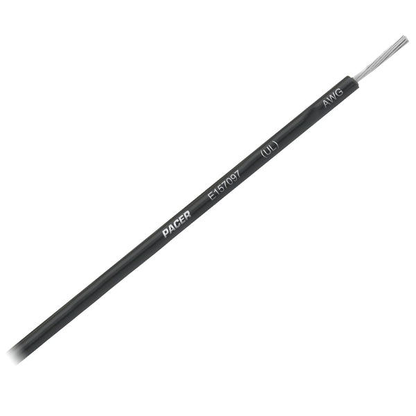 Pacer Black 8 AWG Primary Wire - 25  [WUL8BK-25] - Image 1