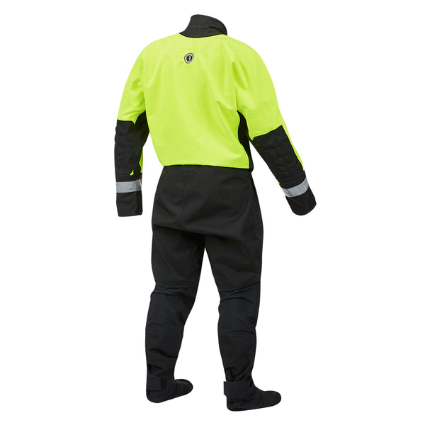 Mustang MSD576 Water Rescue Dry Suit - Fluorescent Yellow Green-Black - Medium [MSD57602-251-M-101] - Image 4