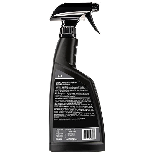 Meguiars M40 Mirror Glaze Vinyl  Rubber Cleaner  Conditioner - 16oz [M4016] - Image 2