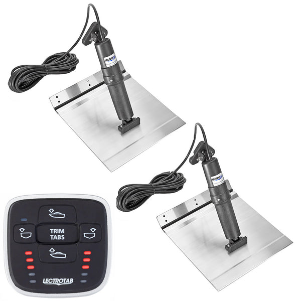 Lectrotab XKA Aluminum Alloy Trim Tab Kit w/MLC-1 Control - 12 x 9 [XKASML12X9A] - Image 1