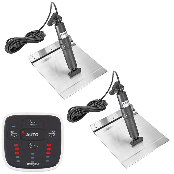 Lectrotab XKA Aluminum Alloy Trim Tab Kit w/ALC-1 Control - 9 x 12 [XKASAL9X12A] - Image 1