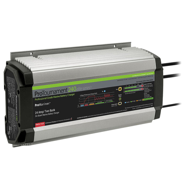 ProMariner ProTournament 240 Elite Series3 2-Bank On-Board Marine Battery Charger [53242] - Image 1