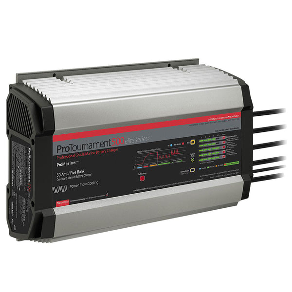 ProMariner ProTournament 500 Elite Series3 5-Bank On-Board Marine Battery Charger [53505] - Image 1