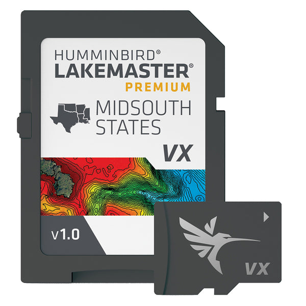 Humminbird LakeMaster VX Premium - Mid-South States [602005-1] - Image 1