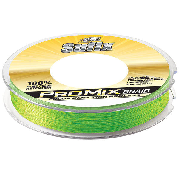 Sufix ProMix Braid - 20lb - Neon Lime - 300 yds [630-120L] - Image 1