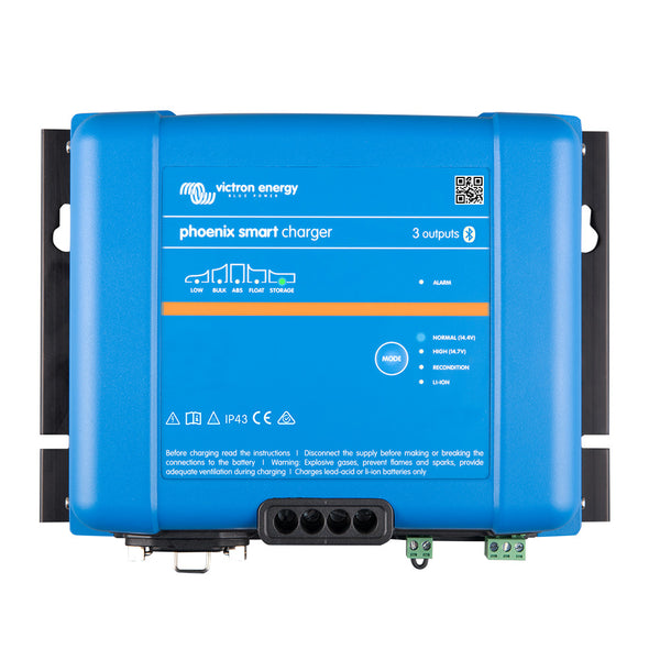 Victron Phoenix Smart IP43 Charger 24/25 (3) 120-240VAC Requires 5-15P Mains Cord [PSC242553095] - Image 1
