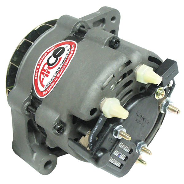 ARCO Marine Premium Replacement Inboard Alternator w/Single Groove Pulley - 12V 55A [60125] - Image 1
