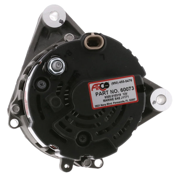 ARCO Marine Premium Replacement Inboard Alternator w/55mm Multi-Groove Pulley - 12V 65A [60073] - Image 4