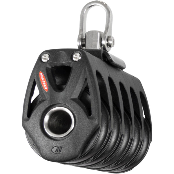 Ronstan Series 40 Orbit BB Quin Block w/Swivel Shackle [RF48500] - Image 1
