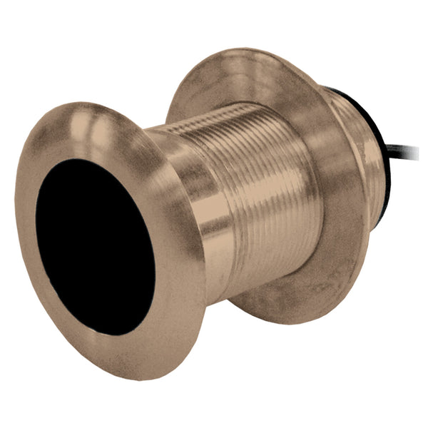 Airmar B117 Traditional/CW ThruHull 50/200kHz, 600W, Transducer, 9-Pin, DT f/Simrad, Lowrance  BG [B117-DT-9N] - Image 1