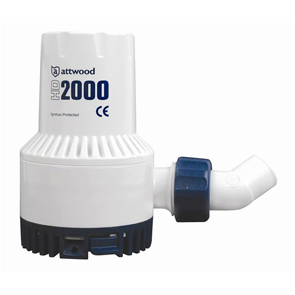Attwood HD2000 Heavy Duty Bilge Pump - 24V  2000 GPH [4770-4] - Image 1