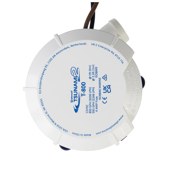 Attwood Tsunami MK2 Manual Bilge Pump - T800 - 800 GPH  12V [5608-7] - Image 2
