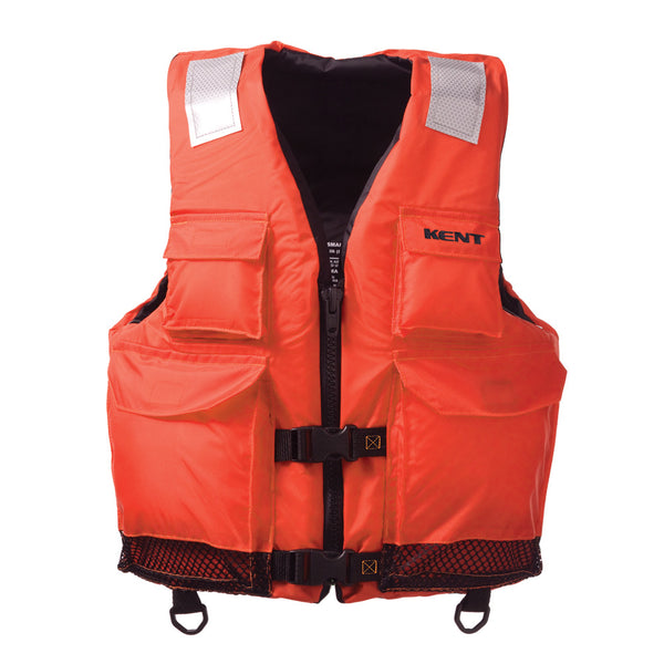 Kent Elite Dual-Sized Commercial Vest - L/XL - Orange [150200-200-050-23] - Image 1