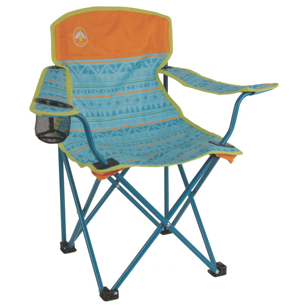 Coleman Kids Quad Chair - Teal [2000033703] - Image 1