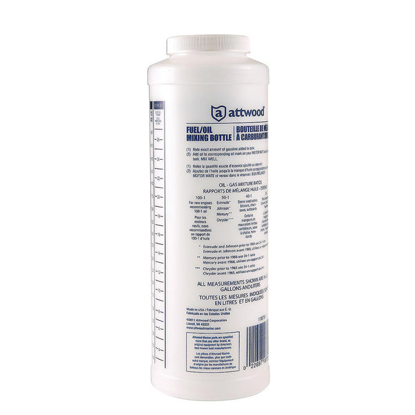 Attwood Fuel/Oil Mixing Bottle [11873-1] - Image 1