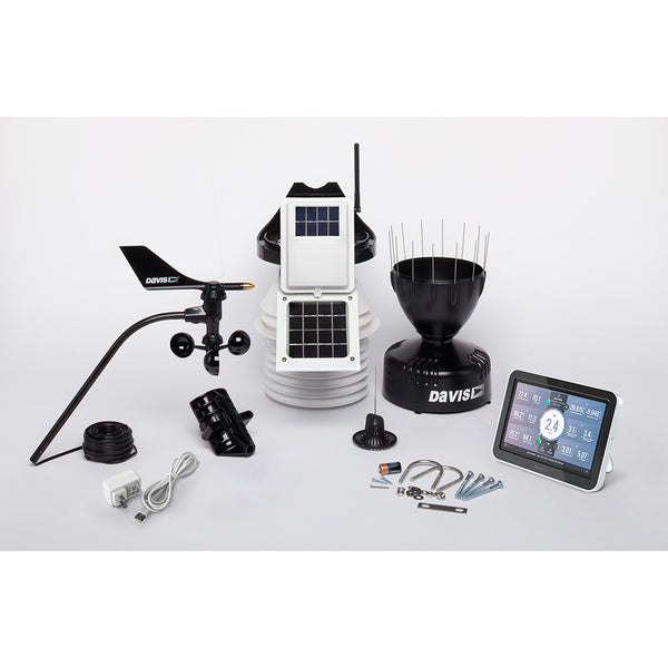 Davis Vantage Pro2 Wireless Weather Station w/WeatherLink Console  24hr Fan Aspirated Radiation Shield [6253] - Image 2