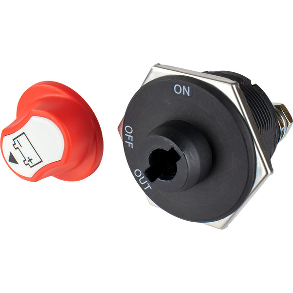 Sea-Dog Mini Battery Switch Key w/Removable Knob - 32V  300A [422730-1] - Image 2